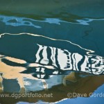 Abstract Boat Reflection